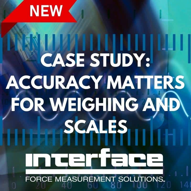 New interface case study on testing, weighing and scales | Interfaceforce