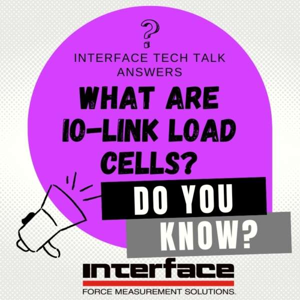 Was sind IOLinkWägezellen? Interfaceforce