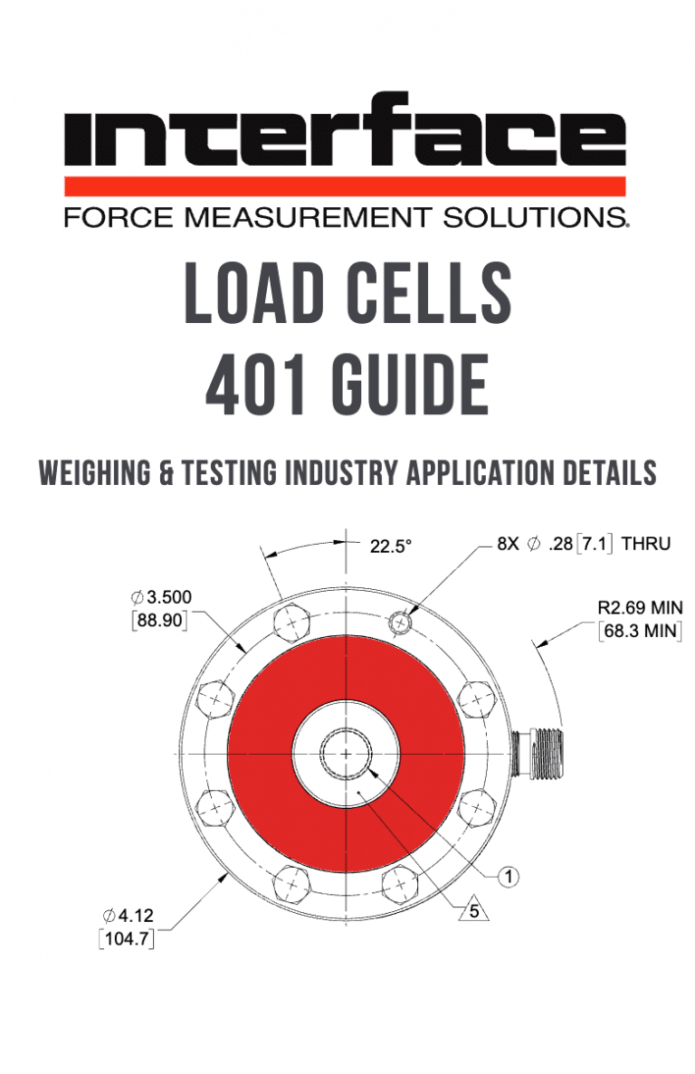 Interface 401 Load Cells - Guide to Weighing and Advanced Testing ...