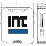 DMS-Verstärker für DIN-Hutschiene IFFDM2