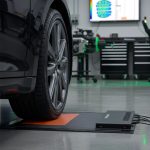 Druckverteilungsmessung Reifenaufstandsfläche pressure mapping tire system - footprint