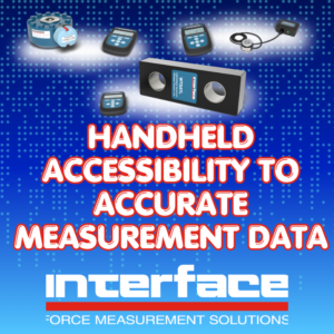 Tragbare Handheld-Messelektronik von Interface